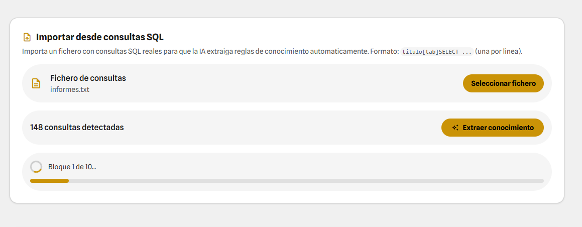 Importar conocimiento