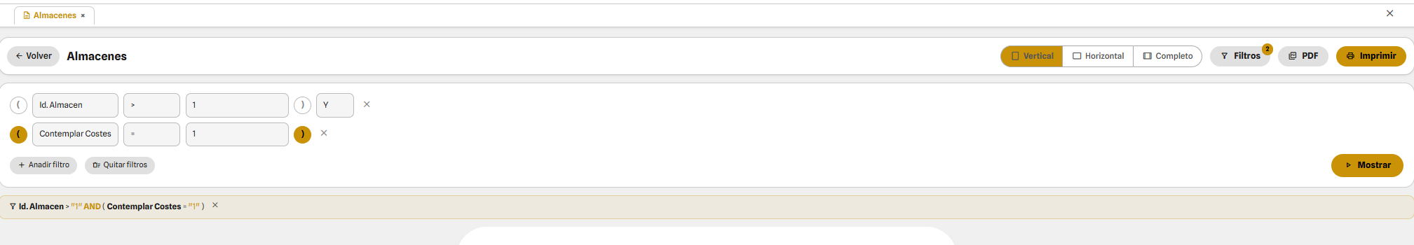 Ejemplo de filtros con parentesis